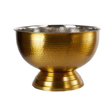 Ankara Gold Finish Champagne Bowl