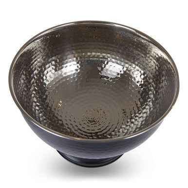 Ankara Black Finish Champagne Bowl