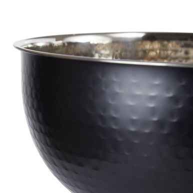 Ankara Black Finish Champagne Bowl