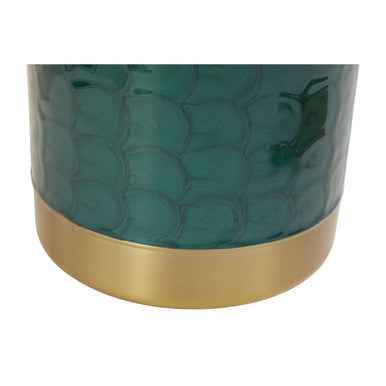Carolina Green Enamel Ice Bucket