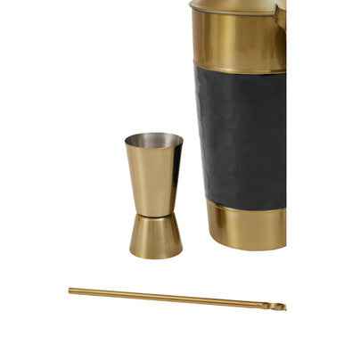 Carolina Black Enamel Cocktail Set