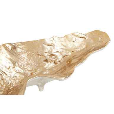 Dion Small Ombre Silver and Gold Finish Dish