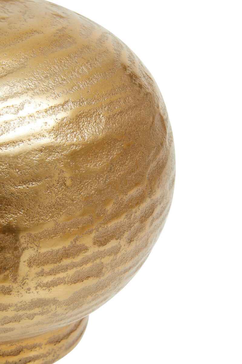 Deomali Small Abstract Gold Finish Vase