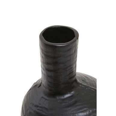 Deomali Large Abstract Black Finish Vase