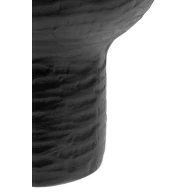 Deomali Large Abstract Black Finish Vase