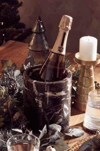 Deomali Small Gold Finish Candle Holder