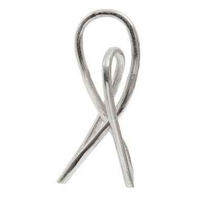 Prato Large Nickel Finish Sculpture