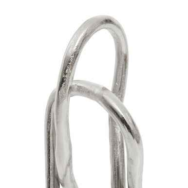 Prato Large Nickel Finish Sculpture