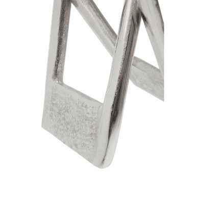 Prato Large Nickel Finish Sculpture