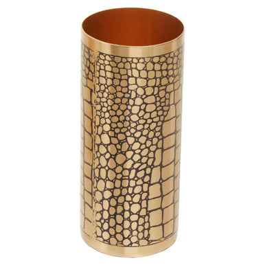 Meko Small Croc Pattern Vase