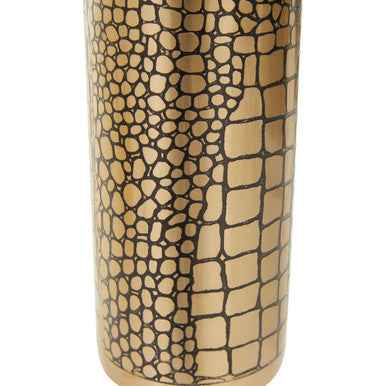 Meko Small Croc Pattern Vase