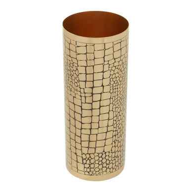 Meko Large Croc Pattern Vase