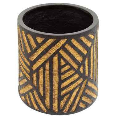 Darnell Natural And Black Planter