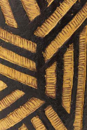 Darnell Natural And Black Planter