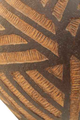 Darnell Round Brown Planter