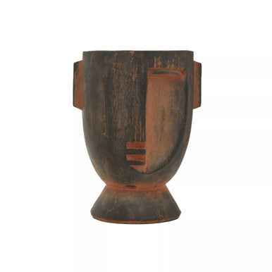 Darnell Small Rustic Face Planter