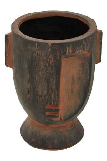 Darnell Large Rustic Face Planter
