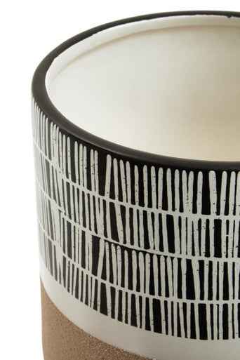 Jada Large Striped Planter