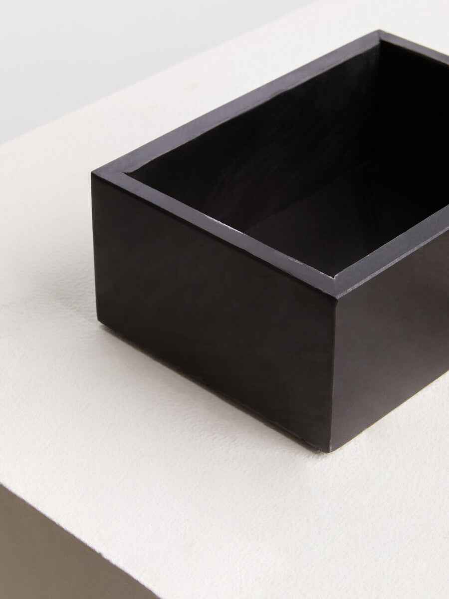 Oriana Large Black Slate Trinket Box