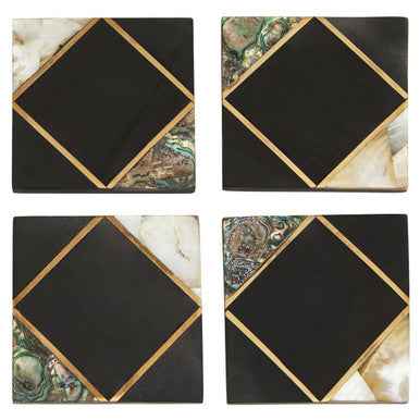 Oriana Set Of Four Slate Coasters