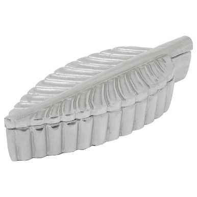 Prato Silver Finish Plume Box