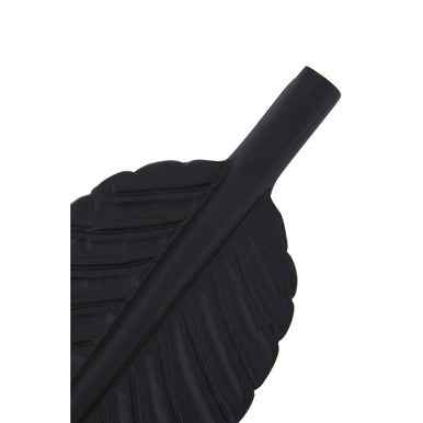 Prato Black Finish Plume Box