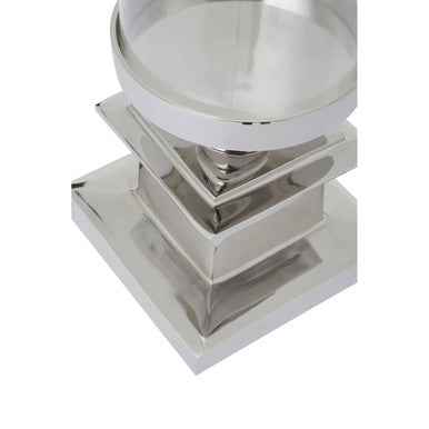 Ryley Silver Candle Holder