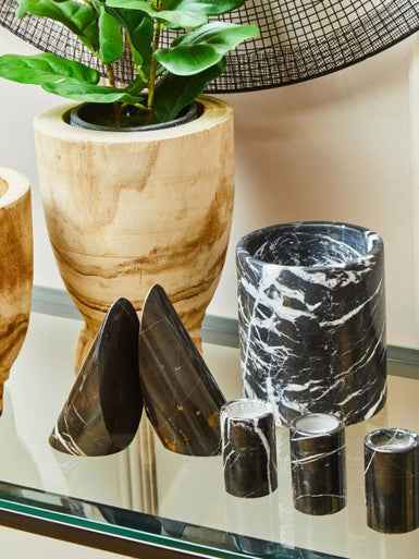 Arlo Large Natural Wooden Planter