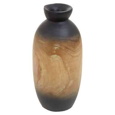 Arlo Small Wooden Ombre Vase
