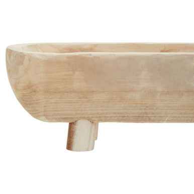 Arlo Natural Oval Decorative Dough Bowl