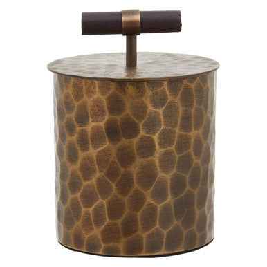 Akola Large Antique Gold Trinket Box