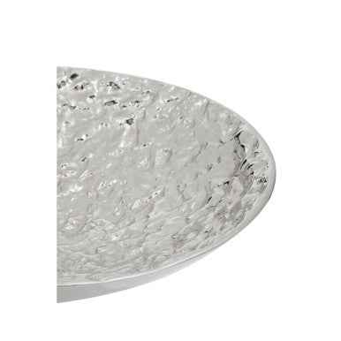 Akola Silver Textured Decorative Bowl