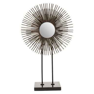 Mirano Black Finish Quill Sculpture