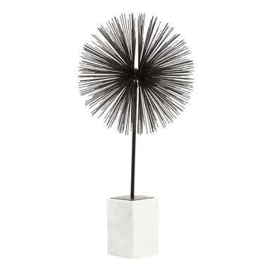 Mirano Black Finish Starburst Sculpture