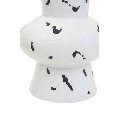 Tundra White and black Large Vase