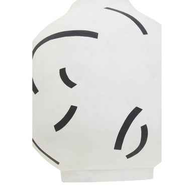 Tundra Black And White Vase