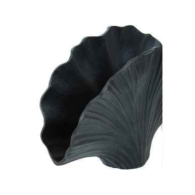 Danna Small Grey Ginkgo Vase
