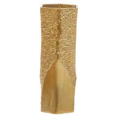 Dante Small Gold Textured Vase