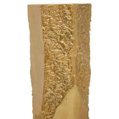 Dante Small Gold Textured Vase