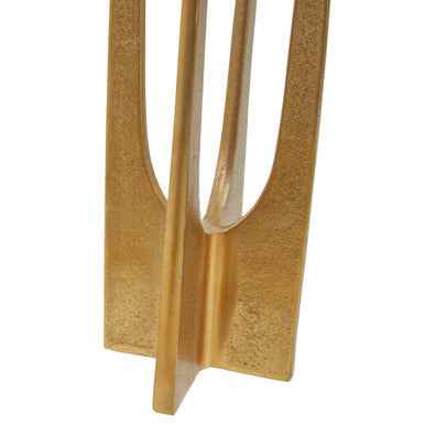 Dante Large Gold Finish Candle Holder