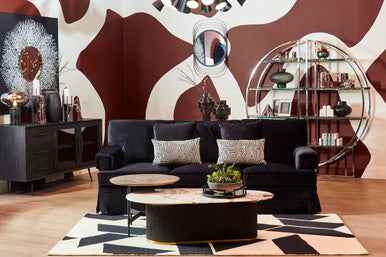 Dante Small Grey Finish Candle Holder