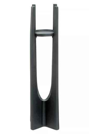 Dante Large Grey Finish Candle Holder