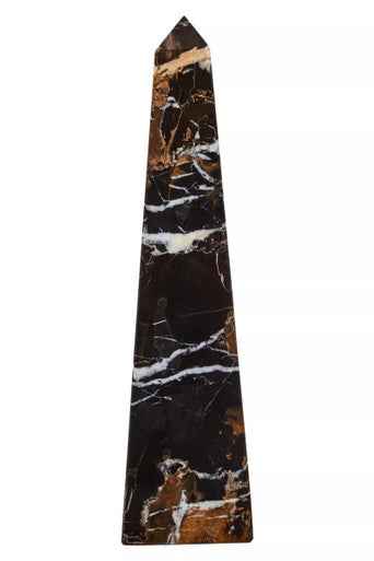 Salmo Large Black Marble Obelisk