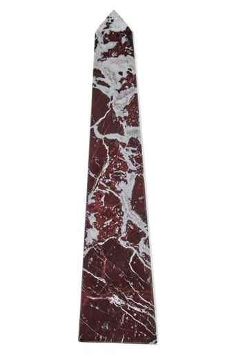 Salmo Large Red Marble Obelisk