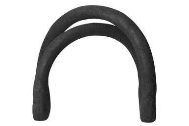 Deriva Textured Black Sculpture