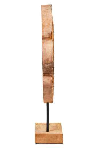 Fidel Mango Wood Ring Sculpture