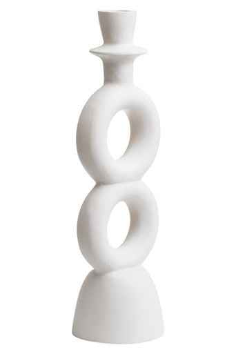 Hapax Large Cream Candle Holder