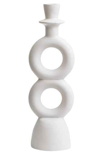 Hapax Large Cream Candle Holder
