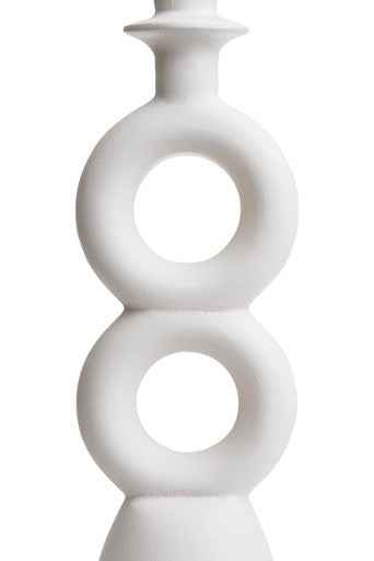 Hapax Large Cream Candle Holder
