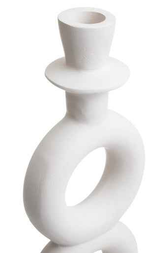 Hapax Large Cream Candle Holder